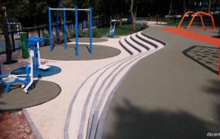 Lanterna Poreč – Izvođenje podne površine Stabilizer-om u rekreacijskom i dječjem parku