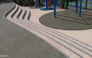 Lanterna Poreč – Izvođenje podne površine Stabilizer-om u rekreacijskom i dječjem parku