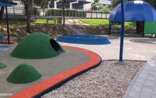 Lanterna Poreč – Izvođenje podne površine Stabilizer-om u rekreacijskom i dječjem parku