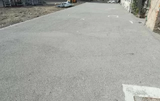 Izgradnja staza Stabilizer-om - projekt obnove Stare Pekare u Tvrđi, Osijek