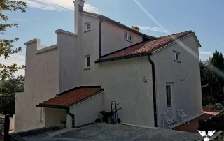 Obiteljska kuća Konavle – Izrada Fasade i Izolacije Tekućim Plutom
